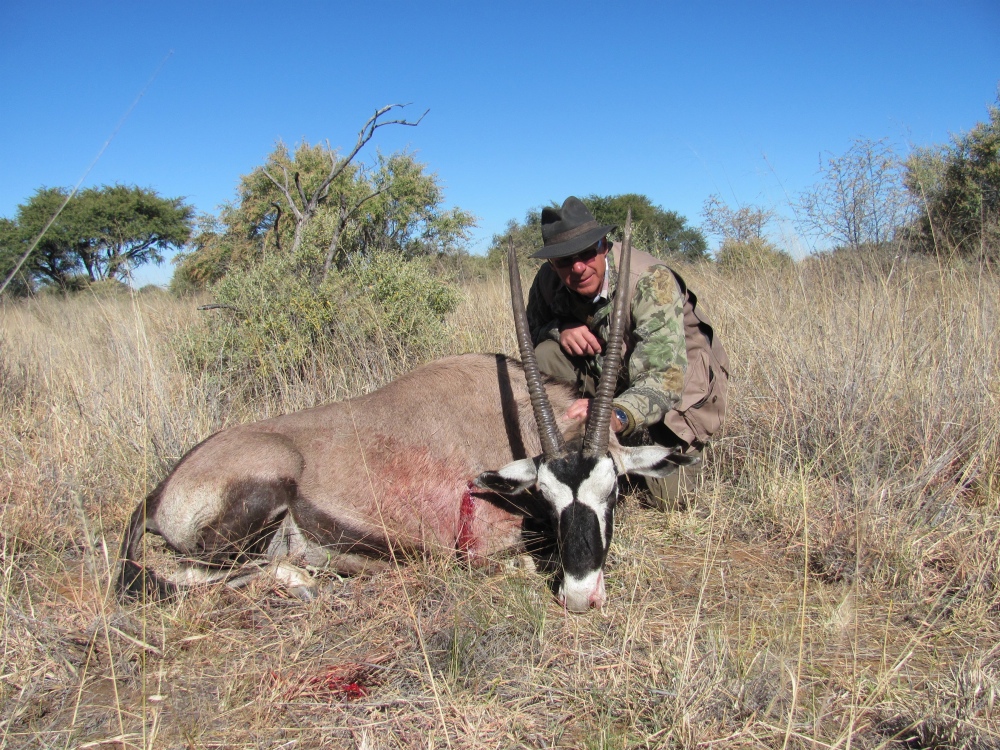 Jagt i Namibia