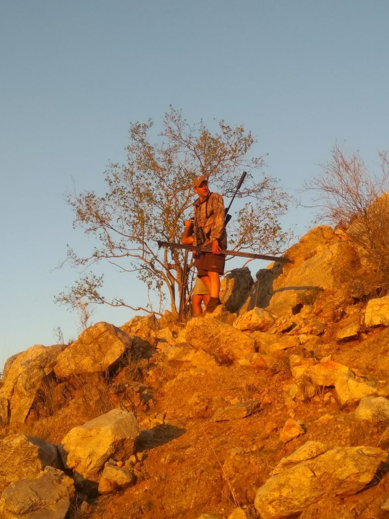 Kudujagt i Namibia